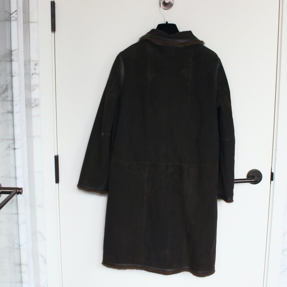 Yves Salomon *Reversible* Sheared Mink/Suede Coat, size 38. *Worn twice* - Picture 10 of 16